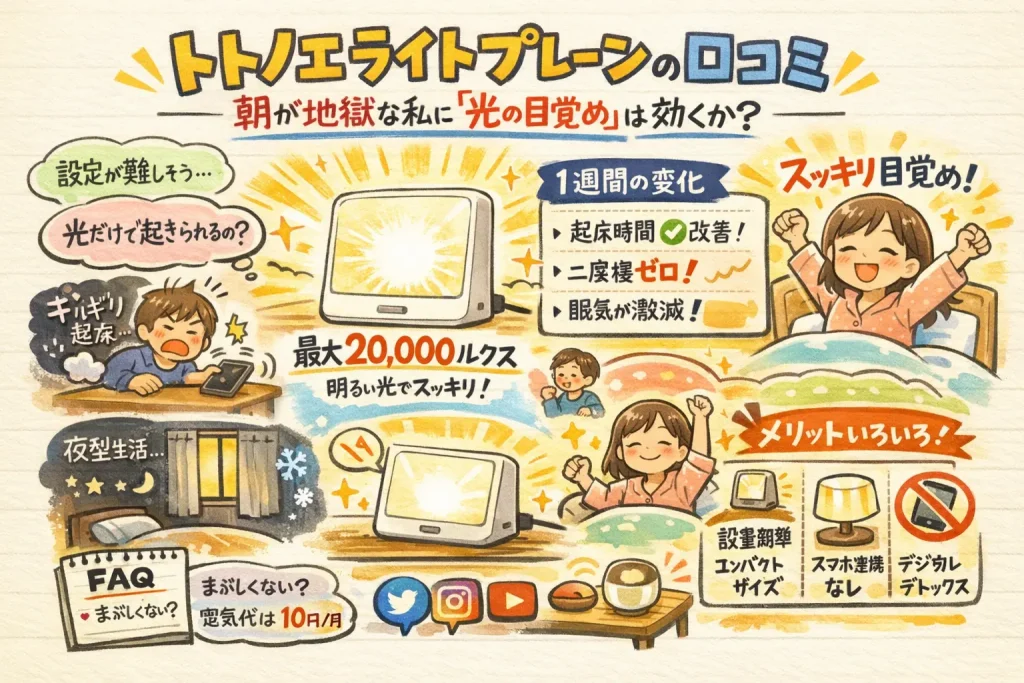 トトノエライトプレーン|口コミのグラレコ画像