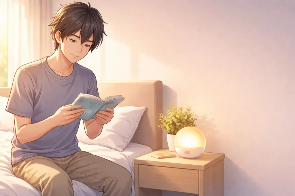 特典の公式ガイドブックを読む